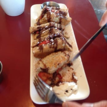 Mill Creek Cafe - Stuffed French toast with strawberries and Nutella! - Breakfast & Brunch Near Me - Edmonton, Alberta