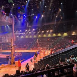 Inside the show.