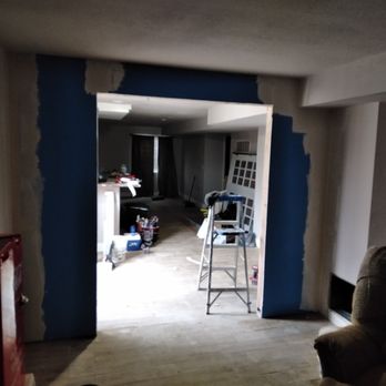 Dr. Domicile - Built divider wall across basement to allow father-in-law to move in with son and wife - General Contractors Near Me Dr. Domicile - Built divider wall across basement to allow father-in-law to move in with son and wife - General Contractors Near Me
