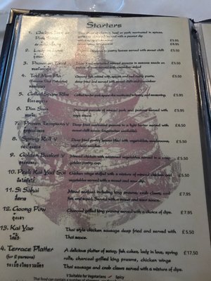 Menu photo 1 Thai Taste London, XGL Menu photo 1 Thai Taste London, XGL