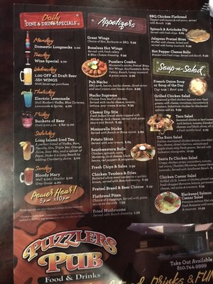 Menu photo 4 Puzzler's Pub Burton, MI Menu photo 4 Puzzler's Pub Burton, MI