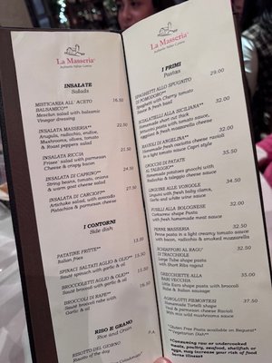 Menu photo 2 La Masseria New York, NY