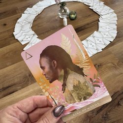 Ritual Wellness Collective - The king of swords showed up to guide my practice
