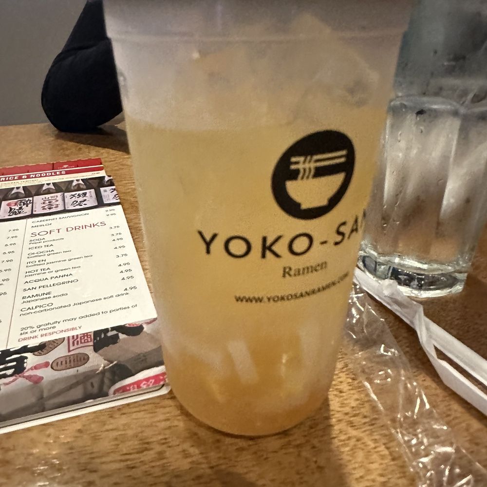 Yoko-San Ramen - Lychee and mango tea. - Ramen Near Me - Naples, Florida Yoko-San Ramen - Lychee and mango tea. - Ramen Near Me - Naples, Florida