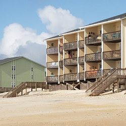 This is the beach view of Surf Condos