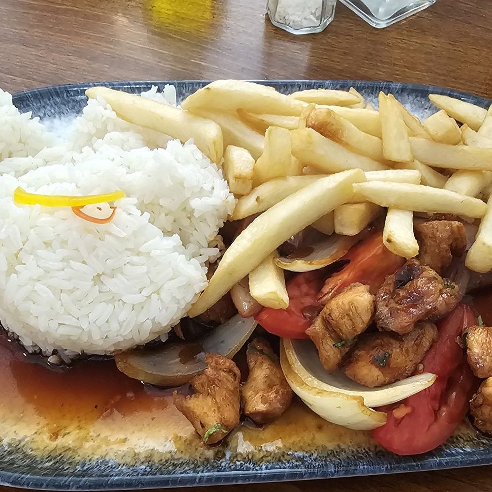 Inka Grill - Pollo saltado - Peruvian Near Me - Raleigh, North Carolina