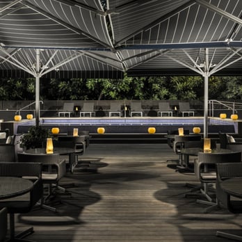 H10 Itaca - ChillOut Terrace at night - Hotels Near Me - Barcelona, B