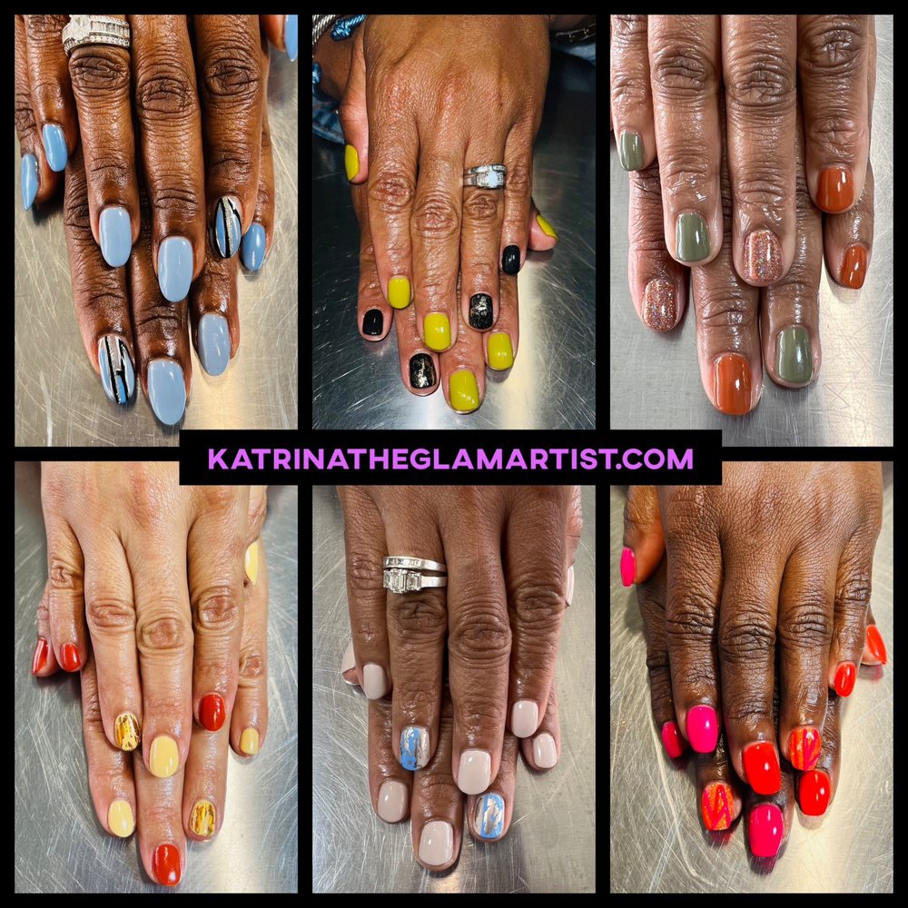 Katrina The Glam Artist Logo