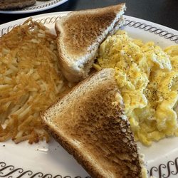 Waffle House - Three eggs