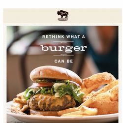 Ted's Montana Grill - Happy National Burger Month!