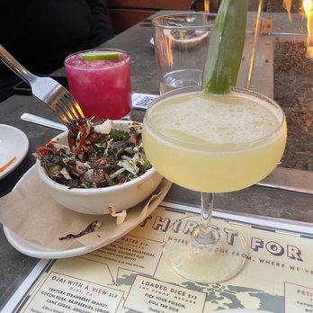 MESSHALL - Hotel Kolifornia and Dragonfruit cocktail - Breakfast & Brunch Near Me - Los Angeles, California