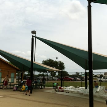 Elizabeth Milburn Park - Shaded areas around pool. - Swimming Pools Near Me - Cedar Park, Texas
