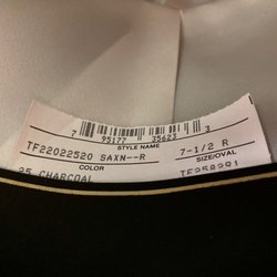 Bencraft Hatters - . . . got a Charcoal instead of a Graphite hat.