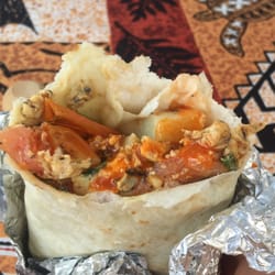 V Land breakfast burrito