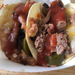 Green Mtn Grillbillies BBQ and Catering - Brisket tacos!
