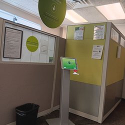 Quest Diagnostics - This is the reception area with no human beings.