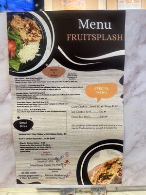 Menu photo 2 FruitSplash Factory Chesapeake, VA