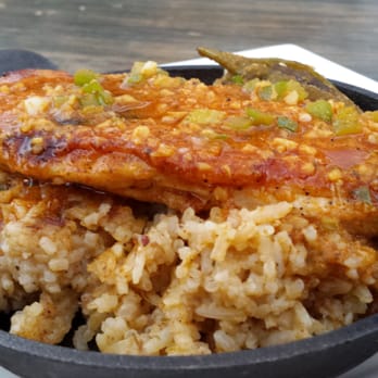 Bosscat Kitchen & Libations - 092014: Cajun Brick Chicken, Carolina Dirty Rice... - New American Near Me - Irvine, California Bosscat Kitchen & Libations - 092014: Cajun Brick Chicken, Carolina Dirty Rice... - New American Near Me - Irvine, California