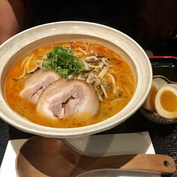Ramen Isshin - Spicy Red Miso - Ramen Near Me - Toronto, Ontario Ramen Isshin - Spicy Red Miso - Ramen Near Me - Toronto, Ontario