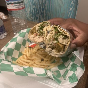 Beirut Xpress Orlando - Chicken and falafel shawarma with fries - Arabic Near Me - Kissimmee, Florida Beirut Xpress Orlando - Chicken and falafel shawarma with fries - Arabic Near Me - Kissimmee, Florida