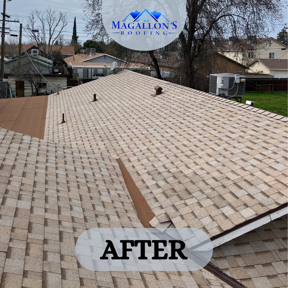 Slide of Magallon's Roofing