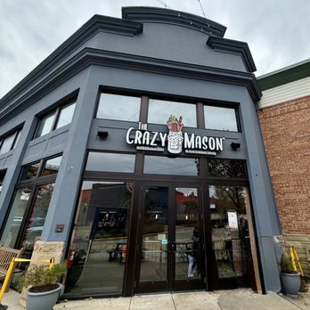 The Crazy Mason - Exterior of restaurant - Ice Cream & Frozen Yogurt Near Me - Homestead, Pennsylvania The Crazy Mason - Exterior of restaurant - Ice Cream & Frozen Yogurt Near Me - Homestead, Pennsylvania