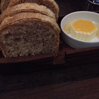 Benu - sprouted wheat bread, orange blossom honey w/ginger - Asian Fusion Near Me - San Francisco, California Benu - sprouted wheat bread, orange blossom honey w/ginger - Asian Fusion Near Me - San Francisco, California
