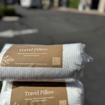 Custom Comfort Mattress - Travel pillows i came in for 1.29.26 - Mattresses Near Me - Brea, California Custom Comfort Mattress - Travel pillows i came in for 1.29.26 - Mattresses Near Me - Brea, California