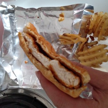 Chick-fil-A - Here's the thickest part of the sandwich, you guys should be ashamed of yourselves... - Fast Food Near Me - Burlington, North Carolina Chick-fil-A - Here's the thickest part of the sandwich, you guys should be ashamed of yourselves... - Fast Food Near Me - Burlington, North Carolina