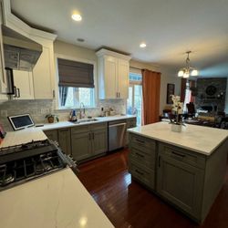 Land of Cabinets - Kitchen, cabinets, island