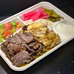 Wanas Shawarma - Mix Shawarma Plate