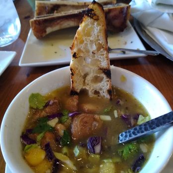 The West Table - Pozole verde - New American Near Me - Lubbock, Texas The West Table - Pozole verde - New American Near Me - Lubbock, Texas