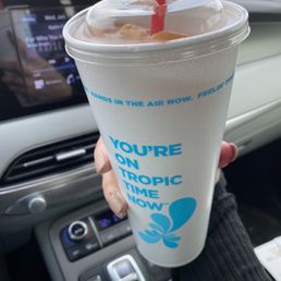 Sunrise sunset smoothie