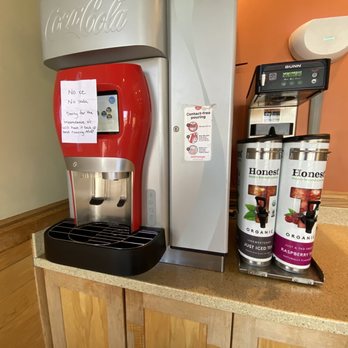 TOGO'S Sandwiches - a coffee machine and a can of coffee - Delis Near Me - Jackson, California