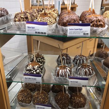 Rocky Mountain Chocolate Factory - a display of chocolate covered caramels - Chocolatiers & Shops Near Me - Naperville, Illinois Rocky Mountain Chocolate Factory - a display of chocolate covered caramels - Chocolatiers & Shops Near Me - Naperville, Illinois