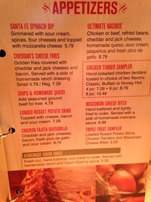 Menu photo 5 Cheddar's Scratch Kitchen Daytona Beach, FL
