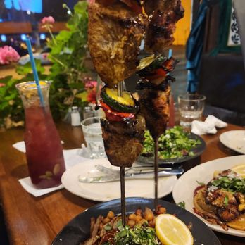 Kabob - Hanging Chicken Kabob - Middle Eastern Near Me - Portland, Oregon