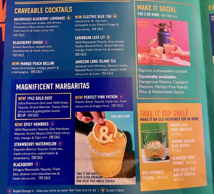 Menu photo 7 Dave & Buster's Orange Orange, CA