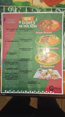 Menu photo 1 Rancho Azteca Minersville, PA Menu photo 1 Rancho Azteca Minersville, PA