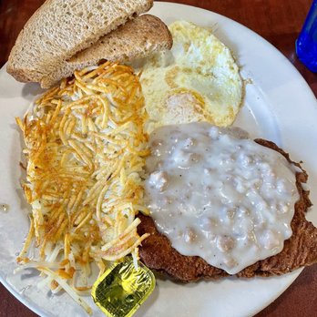 Royal Donut Cafe - Country Fried Steak & Eggs ($15.95) - Donuts Near Me - Burlingame, California Royal Donut Cafe - Country Fried Steak & Eggs ($15.95) - Donuts Near Me - Burlingame, California