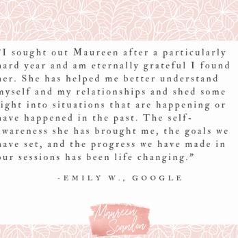 Maureen Scanlon Life Coaching - 5 Star Review from a Client - Life Coach Near Me