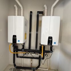 KC's 23 1/2 Hour Plumbing & Air Conditioning - New tankless installation
