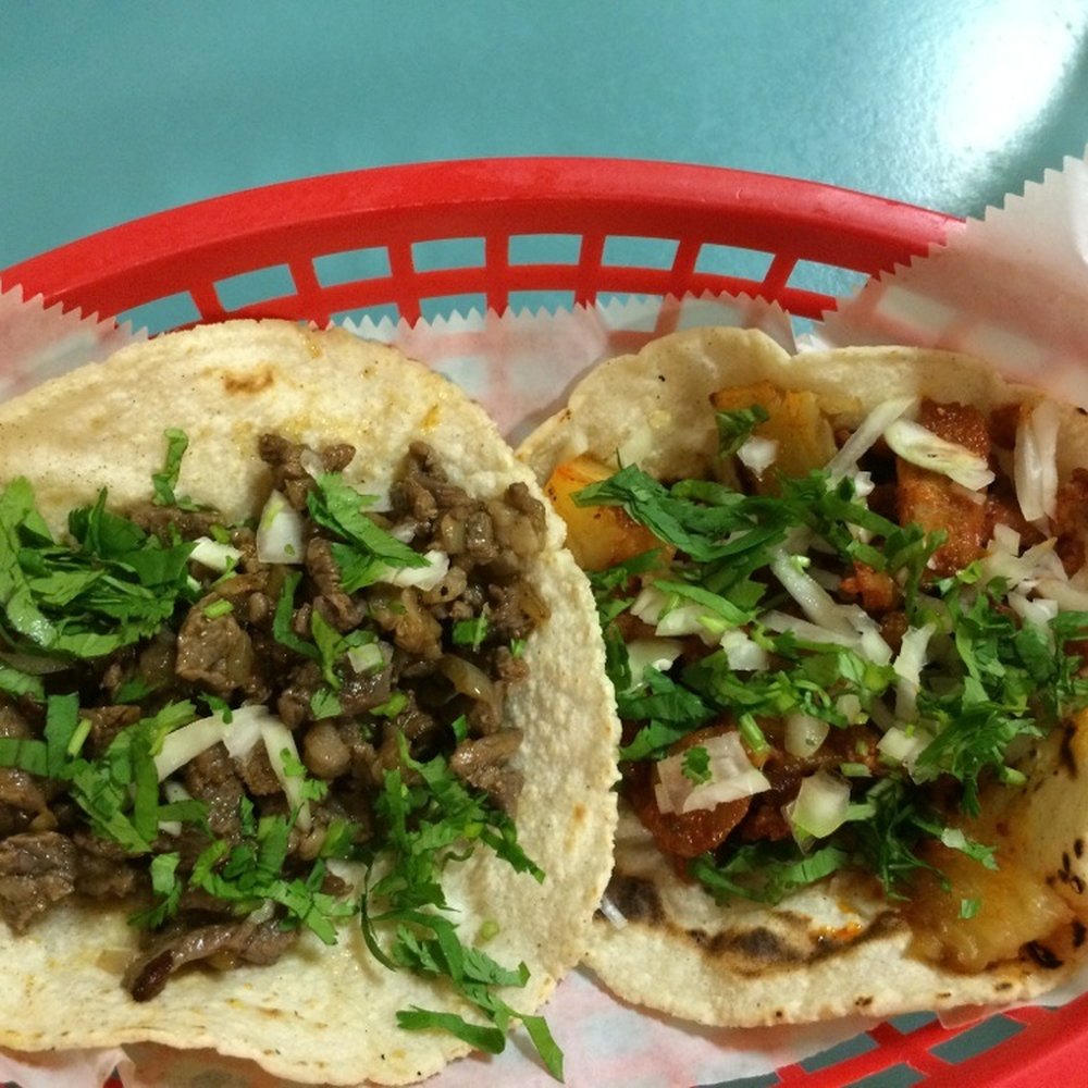 Bibi's Restaurant & Bar - Taco al pastor and taco carne asada. - Mexican Near Me - Milford, Delaware