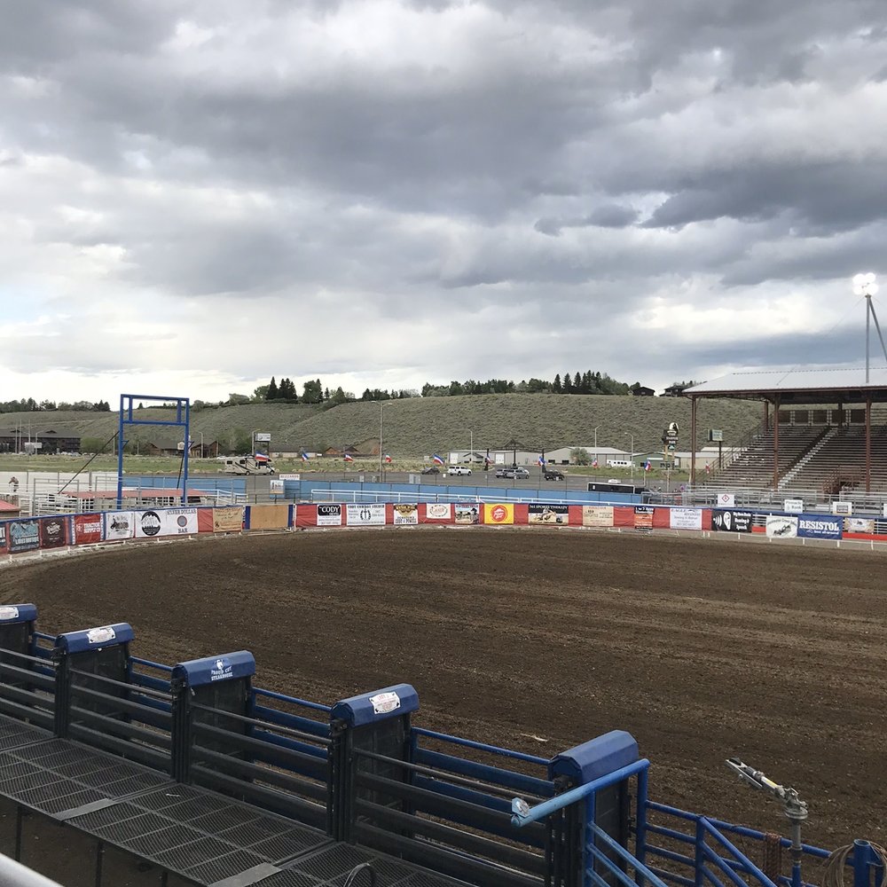 Cody Stampede Rodeo Ticket Office - Inside stadium - Rodeo Near Me - Cody, Wyoming