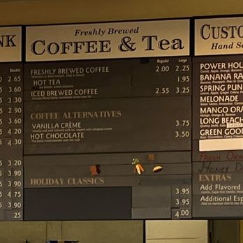 Mosher's Gourmet - beverage menu - Sandwiches Near Me - Long Beach, California