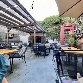 The Firkin Pub & Grill - Outdoor Patio - American Near Me - Long Beach, California