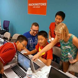 Hackingtons Code School In Dublin - Build websites and video games.  Share them with your friends!