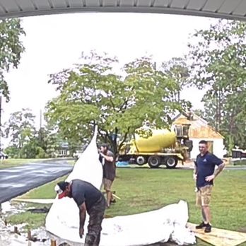 Chesapeake concrete solutions's Account - Pouring concrete in the rain - Masonry/Concrete Near Me - Arnold, Maryland