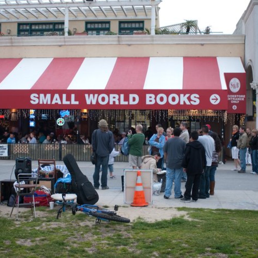 Small World Books - The front of Small World Books - the store is tucked behind another business. - Bookstores Near Me - Venice, California Small World Books - The front of Small World Books - the store is tucked behind another business. - Bookstores Near Me - Venice, California