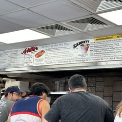 Arbetter's Hot Dogs - The menu